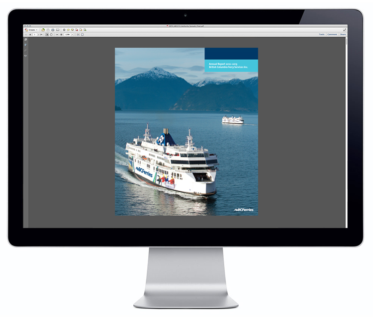 BC Ferries - annual report