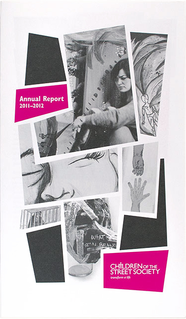 Children of the Street Society - annual report cover